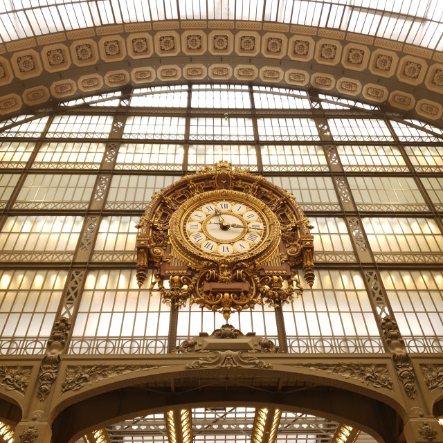 오르세 미술관 시계탑