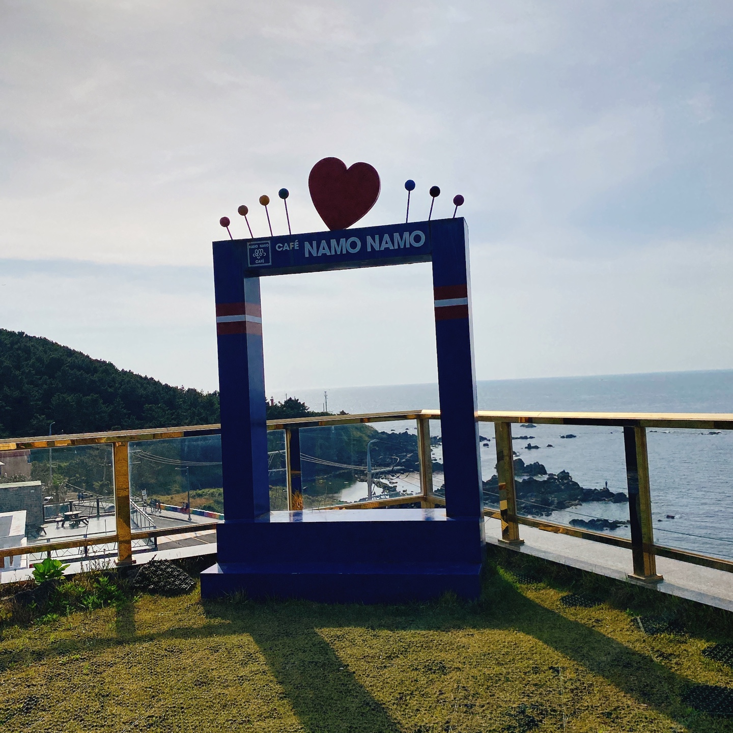 제주 도두 무지개 해안도로 도두봉 해수파크 포토존 비행기 제주공항근처 카페 나모나모베이커리