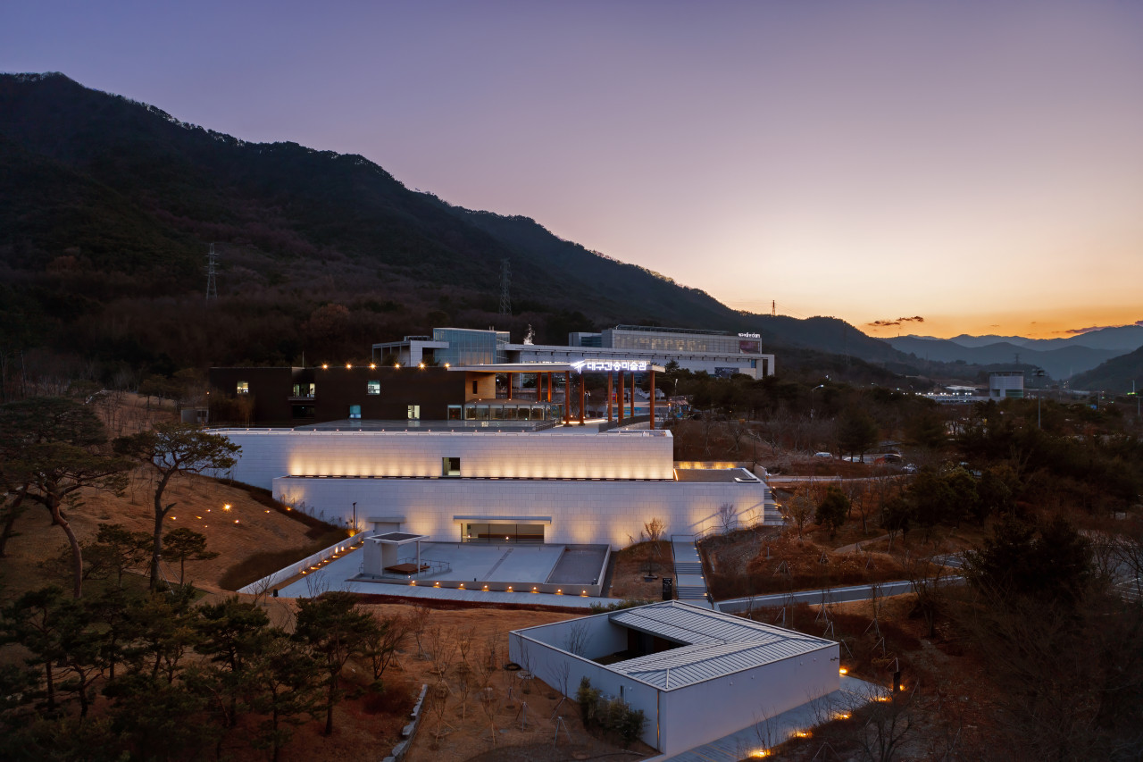 대구간송미술관전경