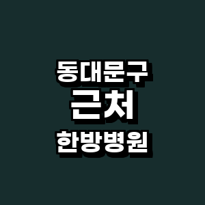 서울 동대문구 한방병원