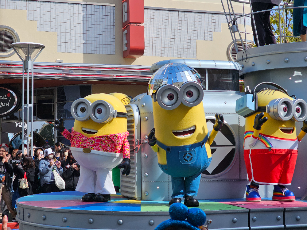 USJ NO LIMIT 퍼레이드 미니언즈