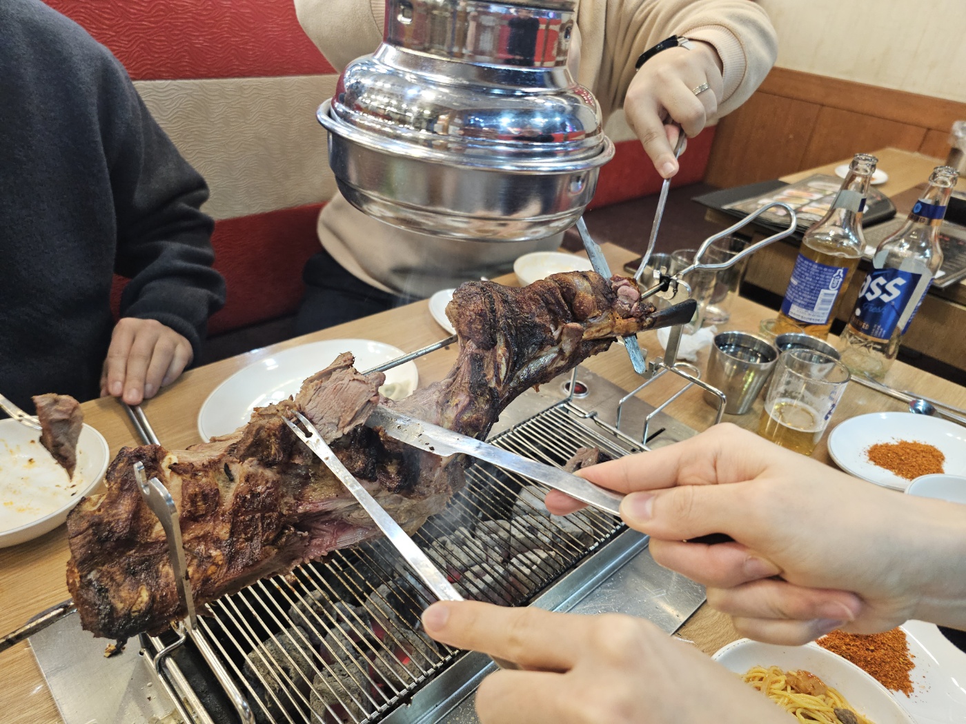 칠공강호 양꼬치 수원점 - 양다리구이 후기