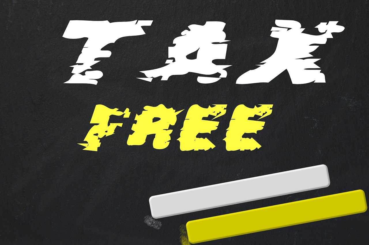 tax free 사진