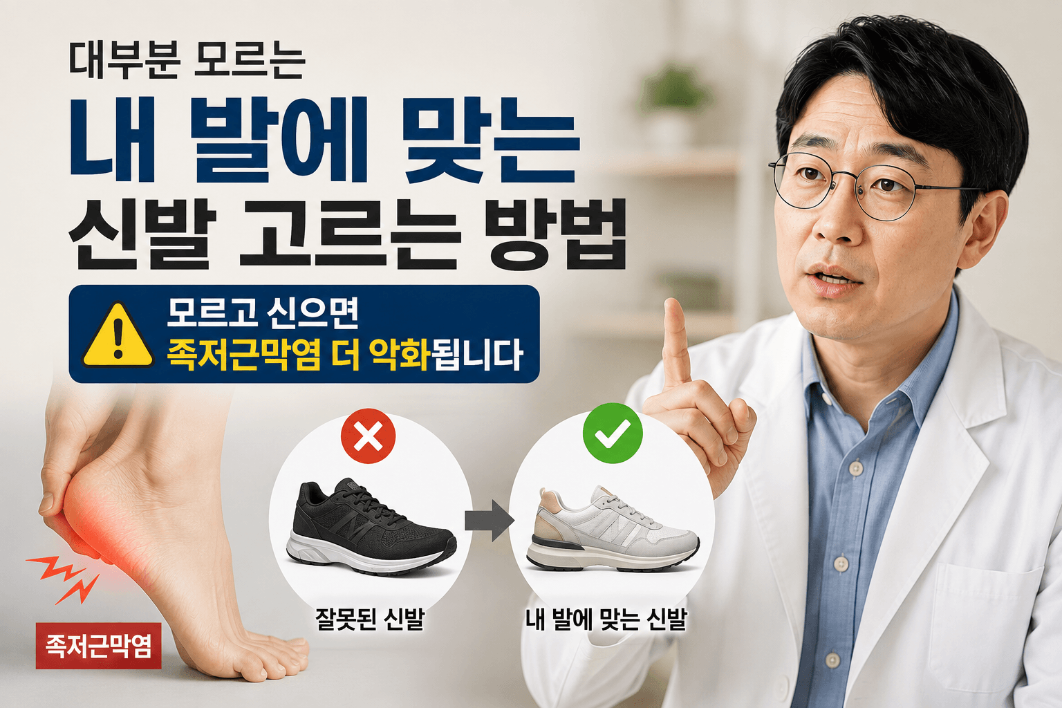 건강한 신발 고르기