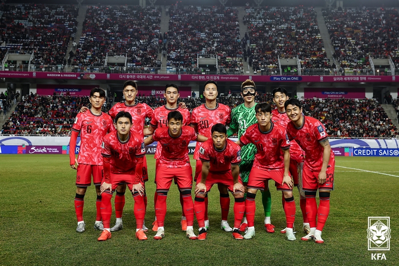 한국 축구 요르단전 결과 '2026 월드컵 아시아 최종예선 B조 8차전' [이재성 선제골 1-1 무승부 양민혁 A매치 데뷔전]