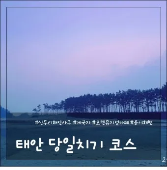 태안 여행코스 추천 꽃지해변 포함한 드라이브 코스 안내_25