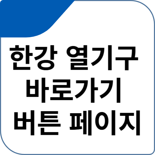 한강 열기구 바로가기 버튼 페이지