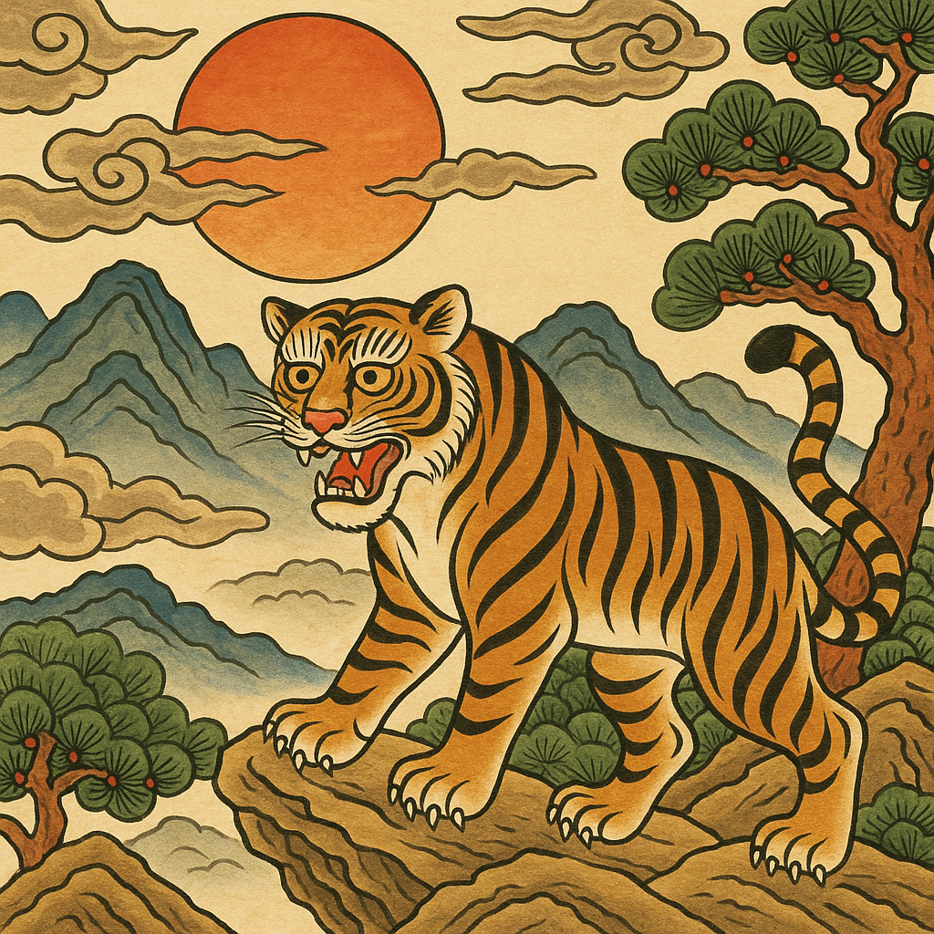 병오년 호랑이 띠 - 사진