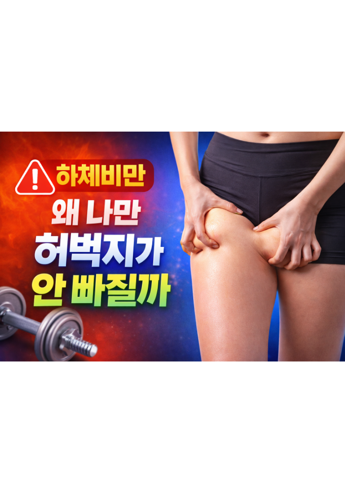 1. 하체비만, 왜 나만 허벅지가 안 빠질까?