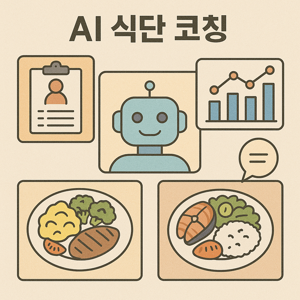 AI 식단 코칭 관련 사진