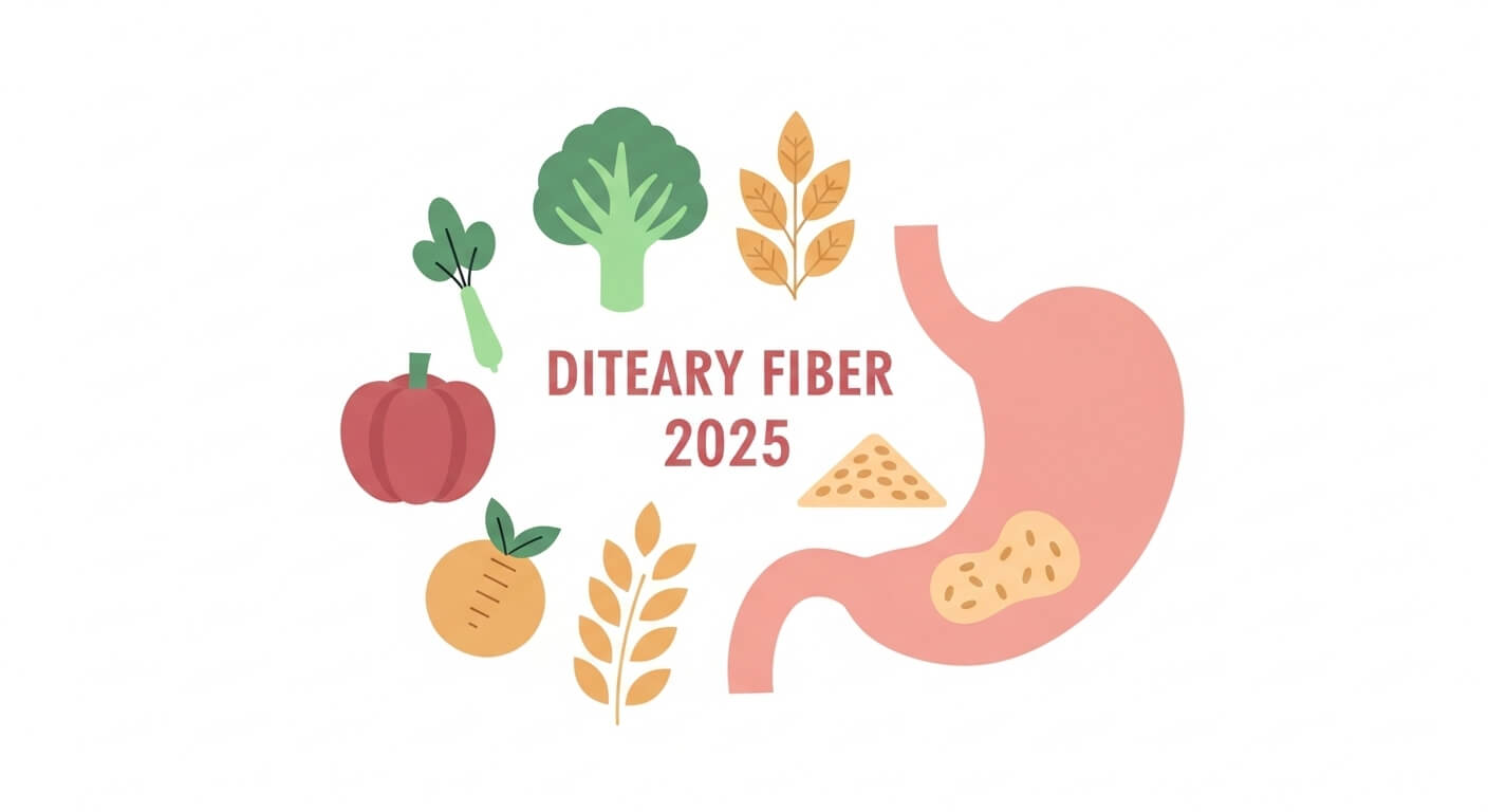 2025 건강키워드 (식이섬유, 장, 변비)