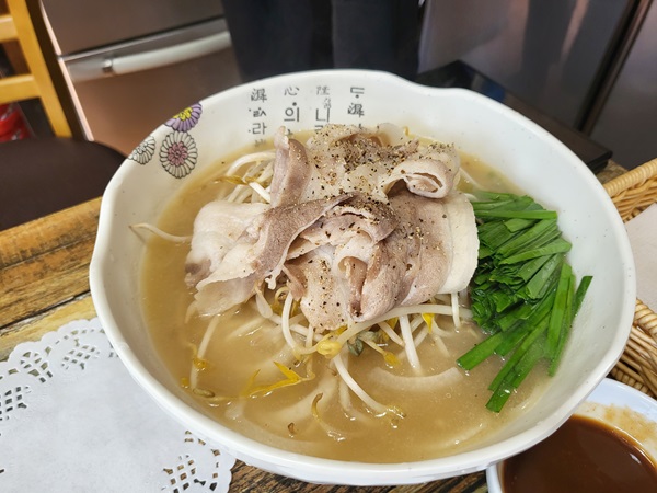 거문도 남강레스토랑 돈코츠라멘