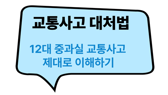 12대 중과실 교통사고 벌점 및 보험처리