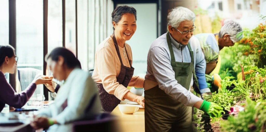 완도군 시니어클럽 일자리 유형별 특징..