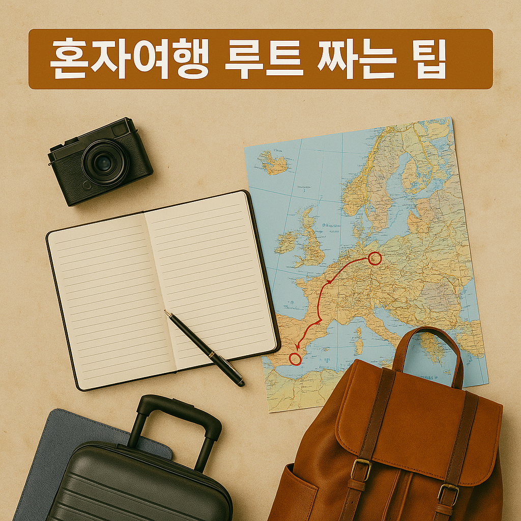혼자여행 루트 짜는 팁 (숙소, 루트, 식사 추천)