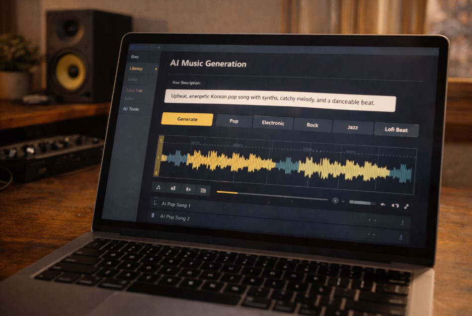 AI작곡, 결과는 결국 프롬프트와 선택에서 갈립니다