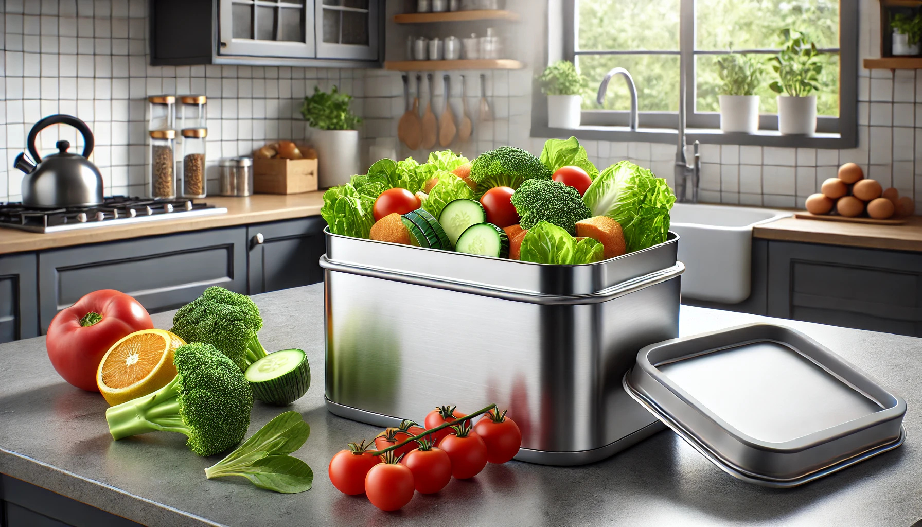 스텐인리스 밀폐용기