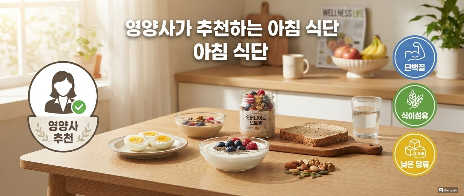 영양사가 추천하는 아침 식단