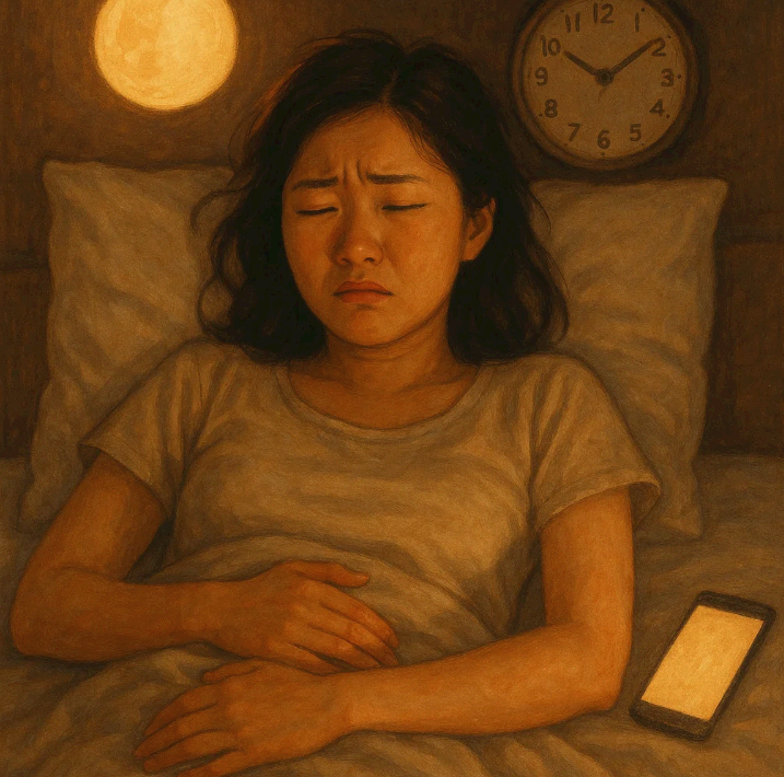 생리 전 수면 장애 해결 팁