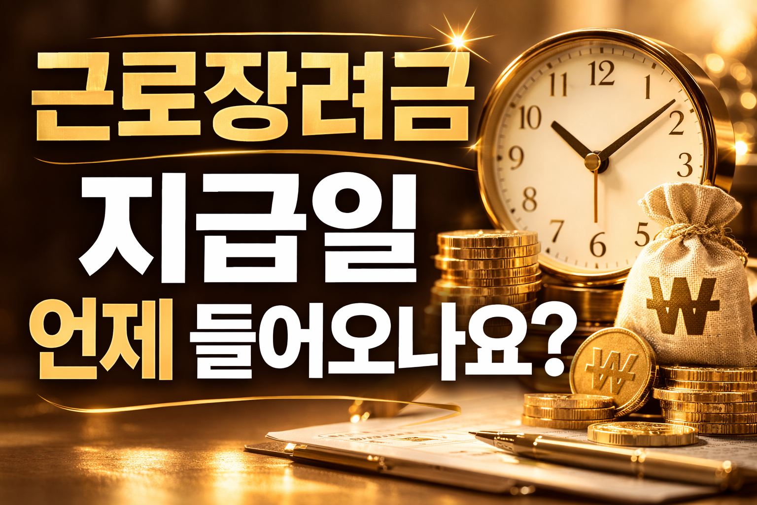 2026 근로장려금 지급일 언제 들어오나요 정기지급 반기지급 입금시기 정리 EITC payment date Korea earned income tax credit schedule