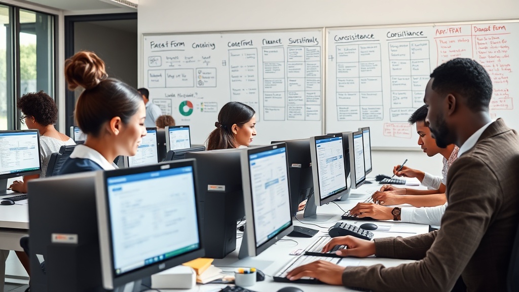 회사에서 동일한 양식을 반복 사용하게 된 이유