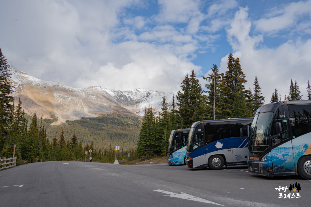 캐나다 페이토 레이크 주차장