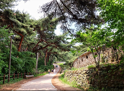 남한산성 성곽 사진