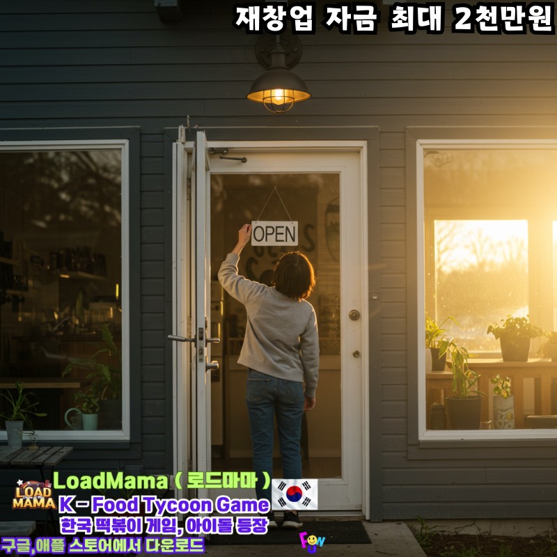 재창업 자금 최대 2천만원! 재창업 성공