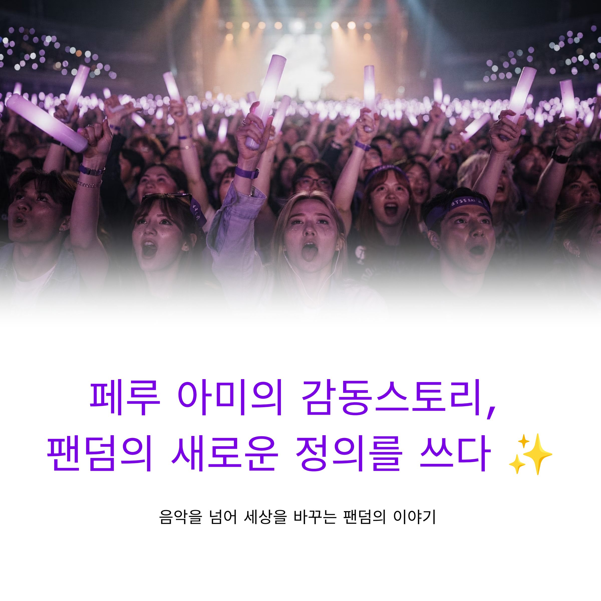 페루 BTS 아미(ARMY)가 일군 선한 영향력