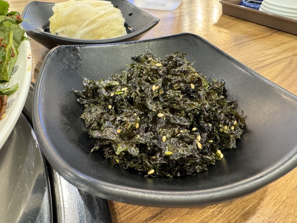 김자반볶음 밑반찬