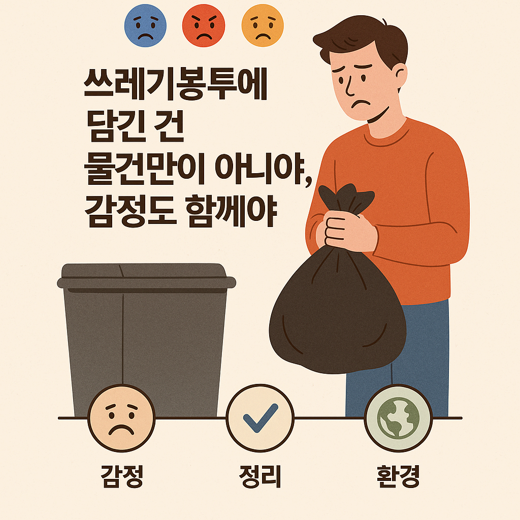 우리가 쓰레기를 통해 정리하는 것은 무엇인가