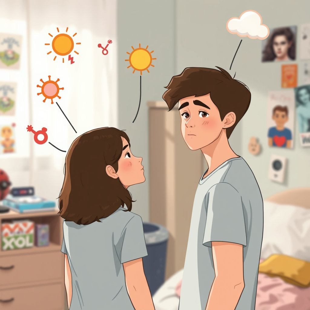 사춘기 시기 호르몬 변화