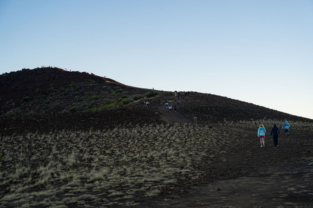 빅아일랜드 마우나케아 선셋힐 올라가는길