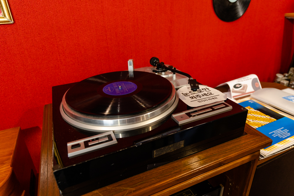 세운상가 LP 턴테이블