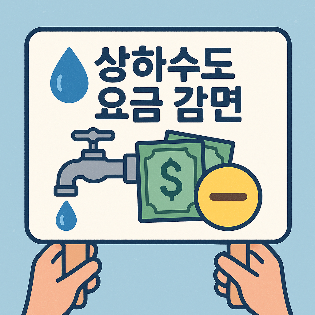 상하수도요금 감면