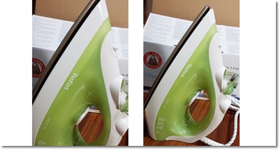 깔끔한 디자인 테팔 다리미