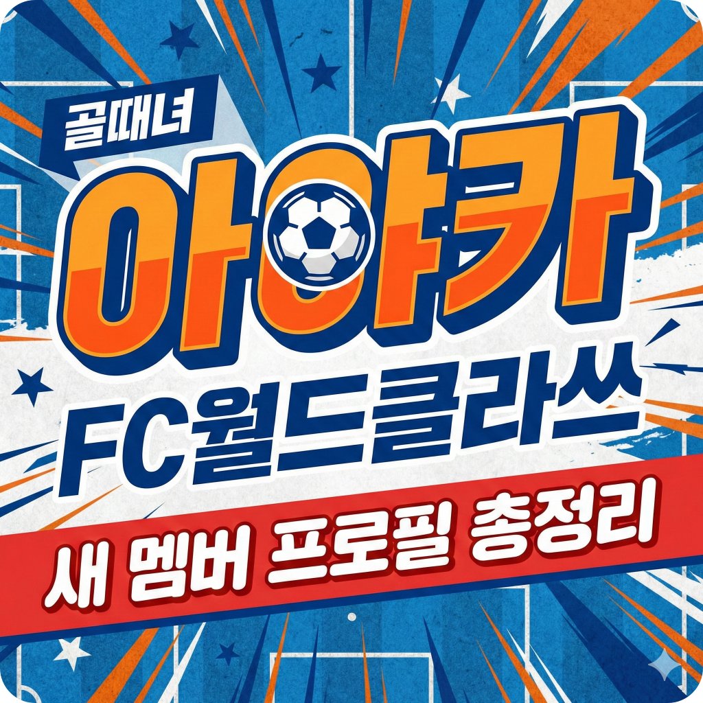 골때녀 아야카 FC월드클라쓰 새 멤버