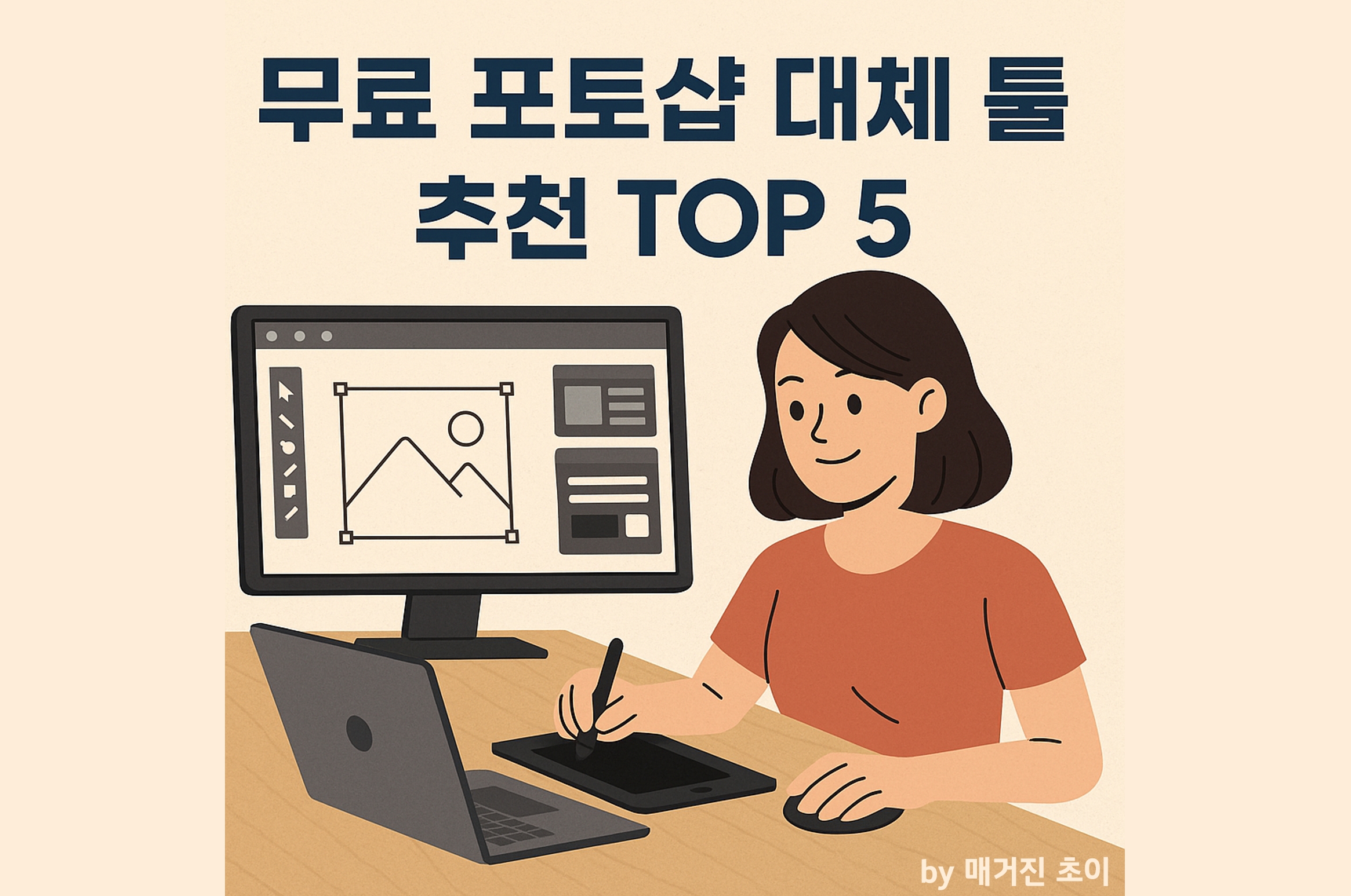 무료 포토샵 대체툴 추천 TOP5