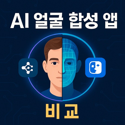 AI 얼굴 합성 앱 비교 섬네일