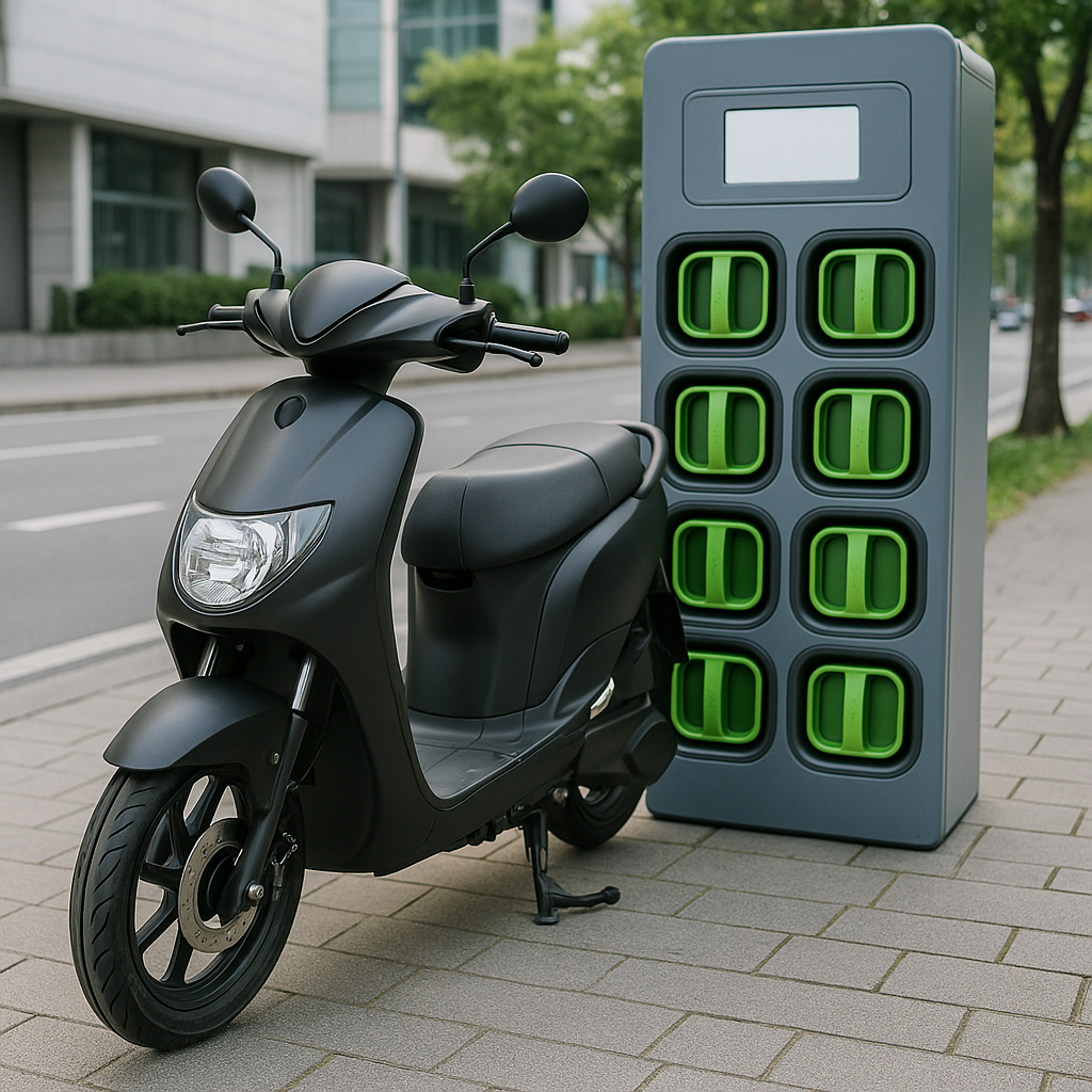 전기스쿠터 배터리 교환 스테이션, 국내 도입 가능할까?