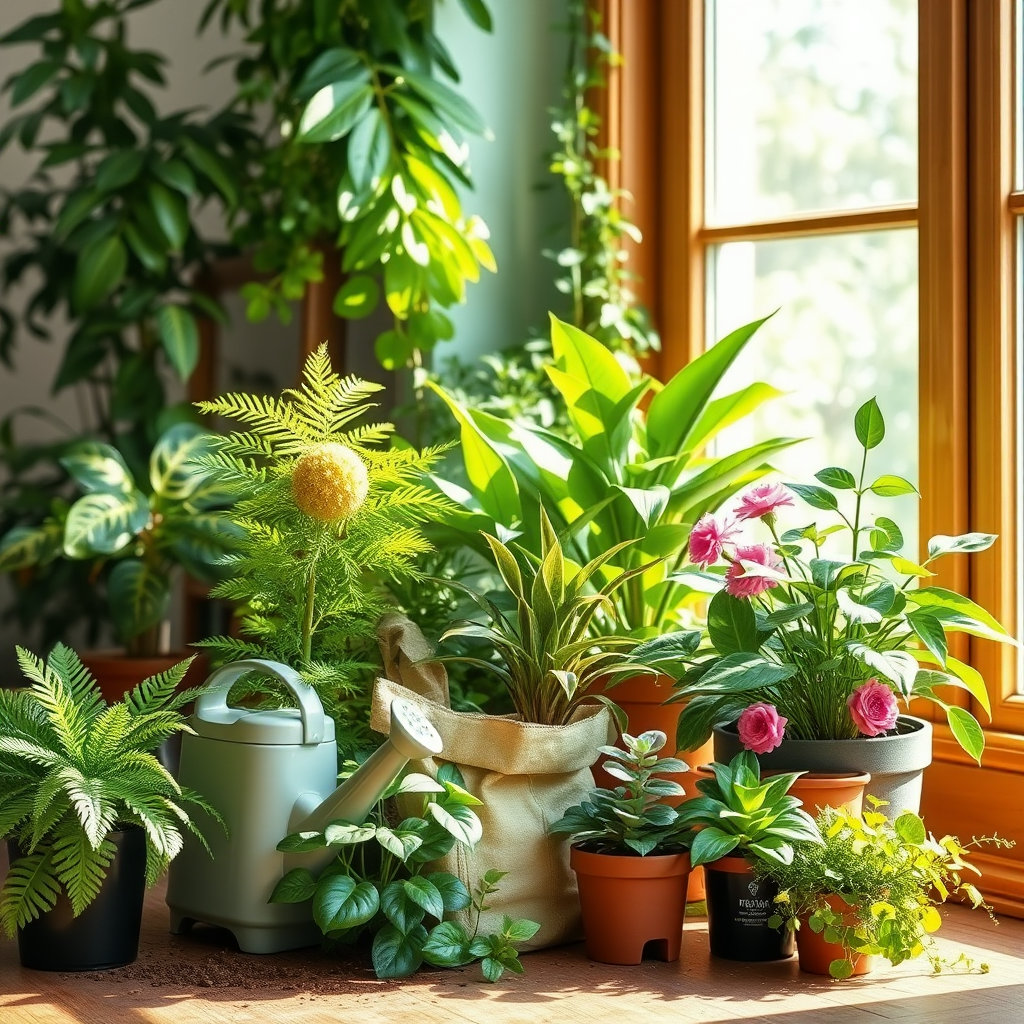 초보 식물재배사 식물 화분