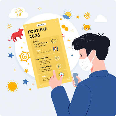 2026년 신년운세 무료 이미지