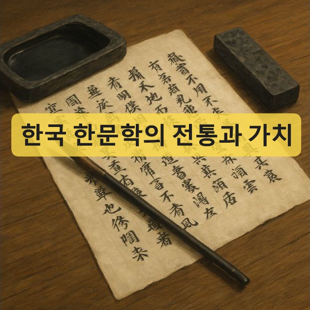 한국-한문학-한국 한문학의 전통과 가치