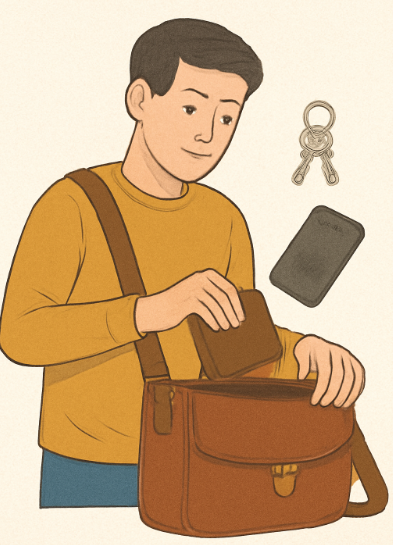 안전한 외출을 위한 소지품 준비법