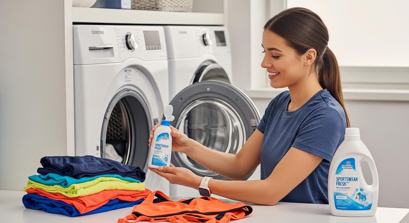 운동복 빨래 세제