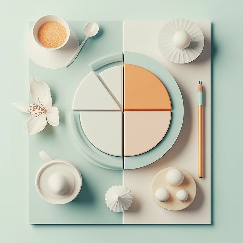 미국과 국내 월배당 ETF를 조합한 분산 포트폴리오 파이차트, 안전한 자산배분, ETF 유형별 구성, 장기투자 전략, 리스크 분산