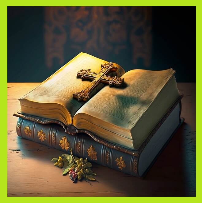 성경-위-십자가