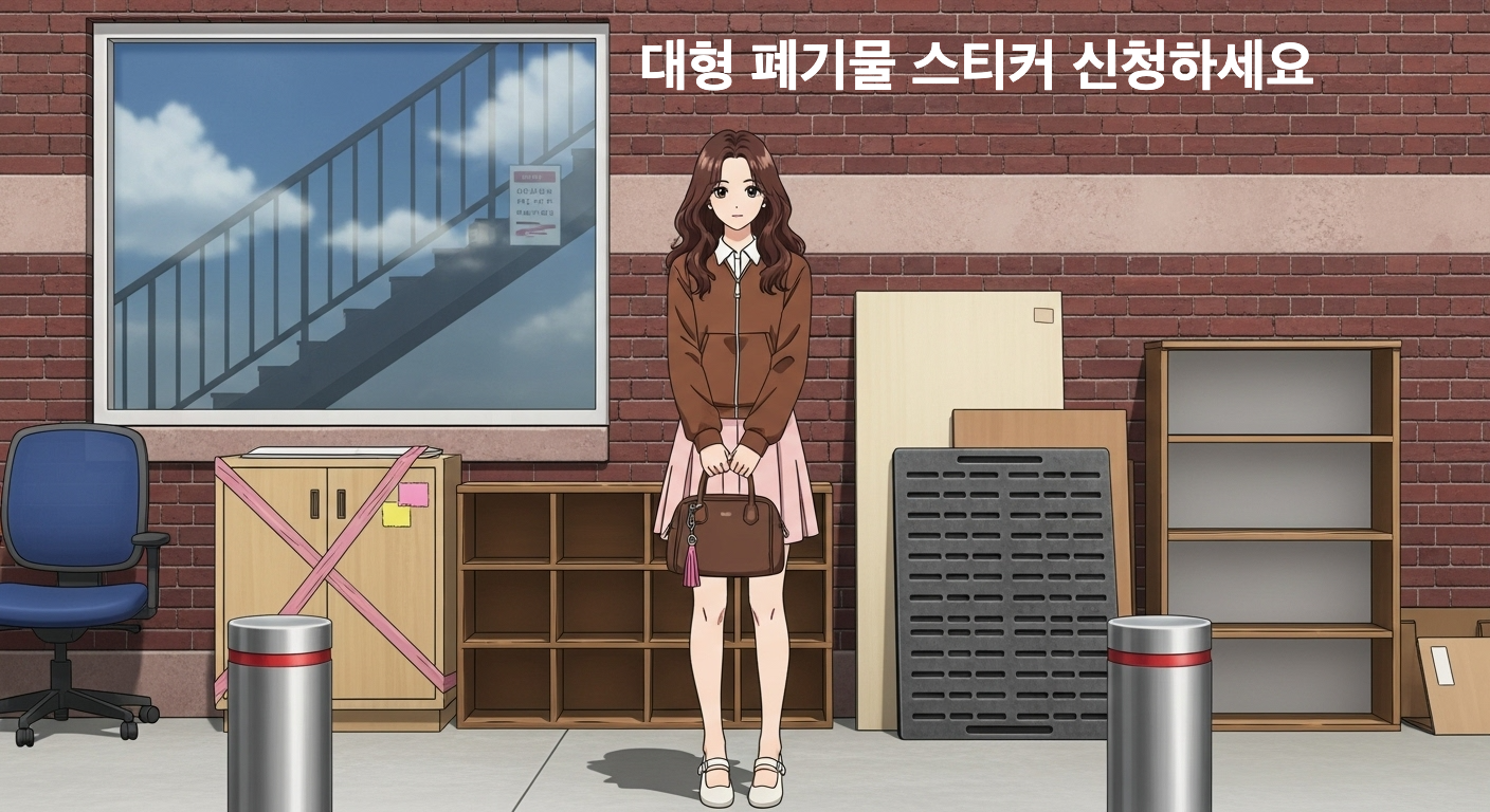 대형 폐기물 처리 신고하세요