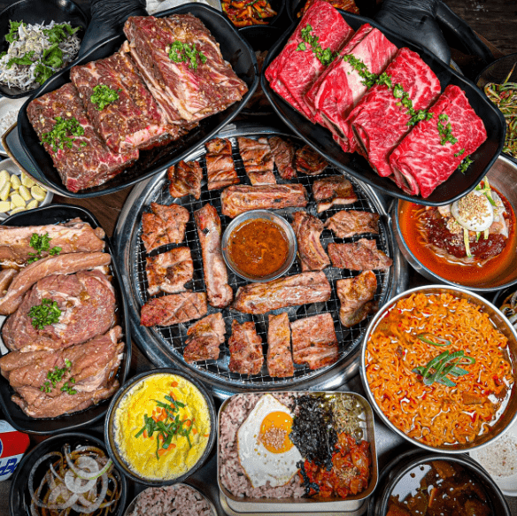 송정 해수욕장 맛집 &quot;여포갈비&quot; 음식 사진