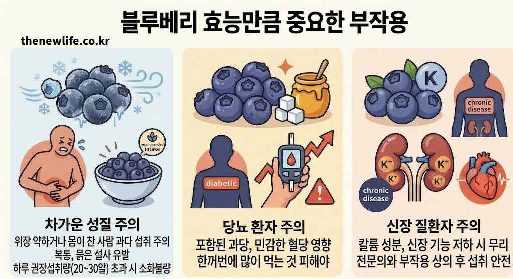 블루베리 효능 부작용